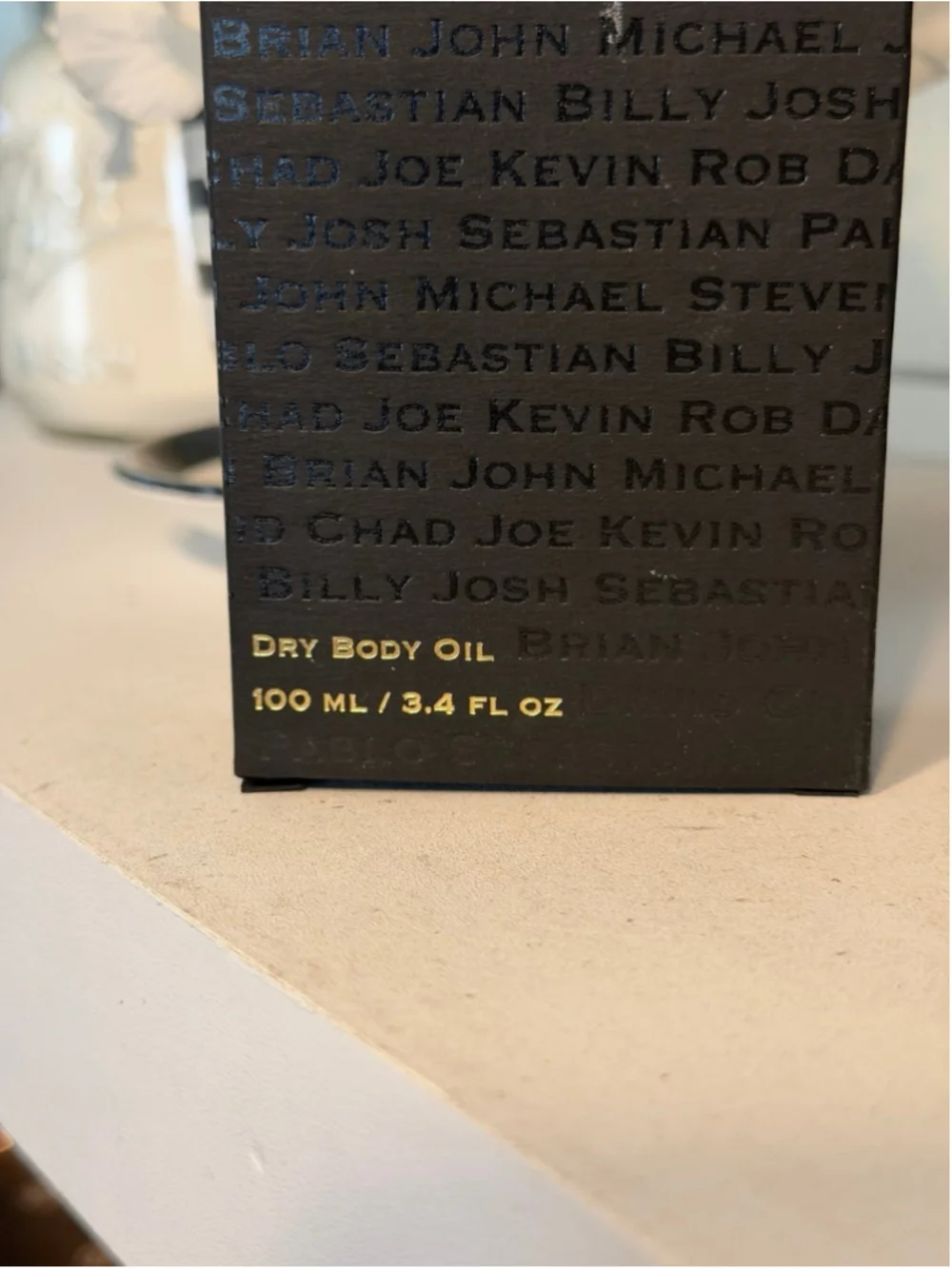 NIB Niche Kate Walsh Boyfriend Dry Body Oil Spray